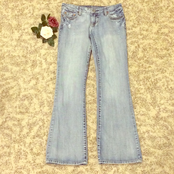 American Eagle Hipster Jeans. Size 4 / 31” Inseam - Picture 1 of 6
